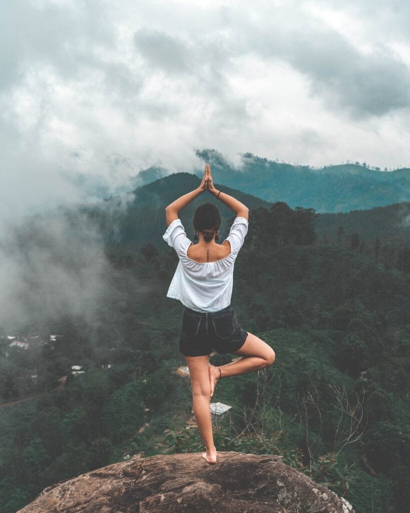 Ultimate Numerology And Fitness Guide 7 Ultimate Numerology And Fitness Guide woman standing on rock facing forest